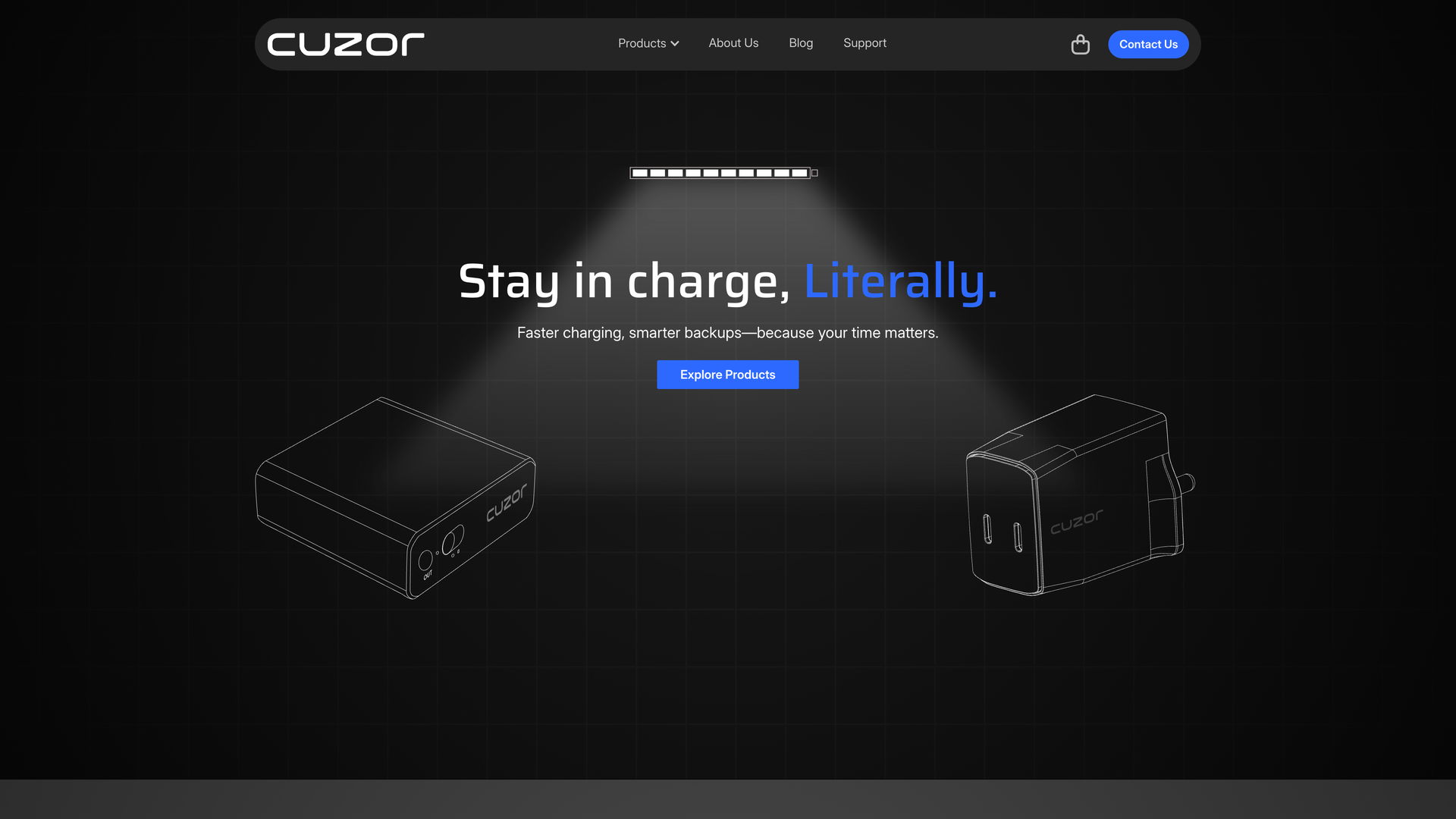 Cuzor website